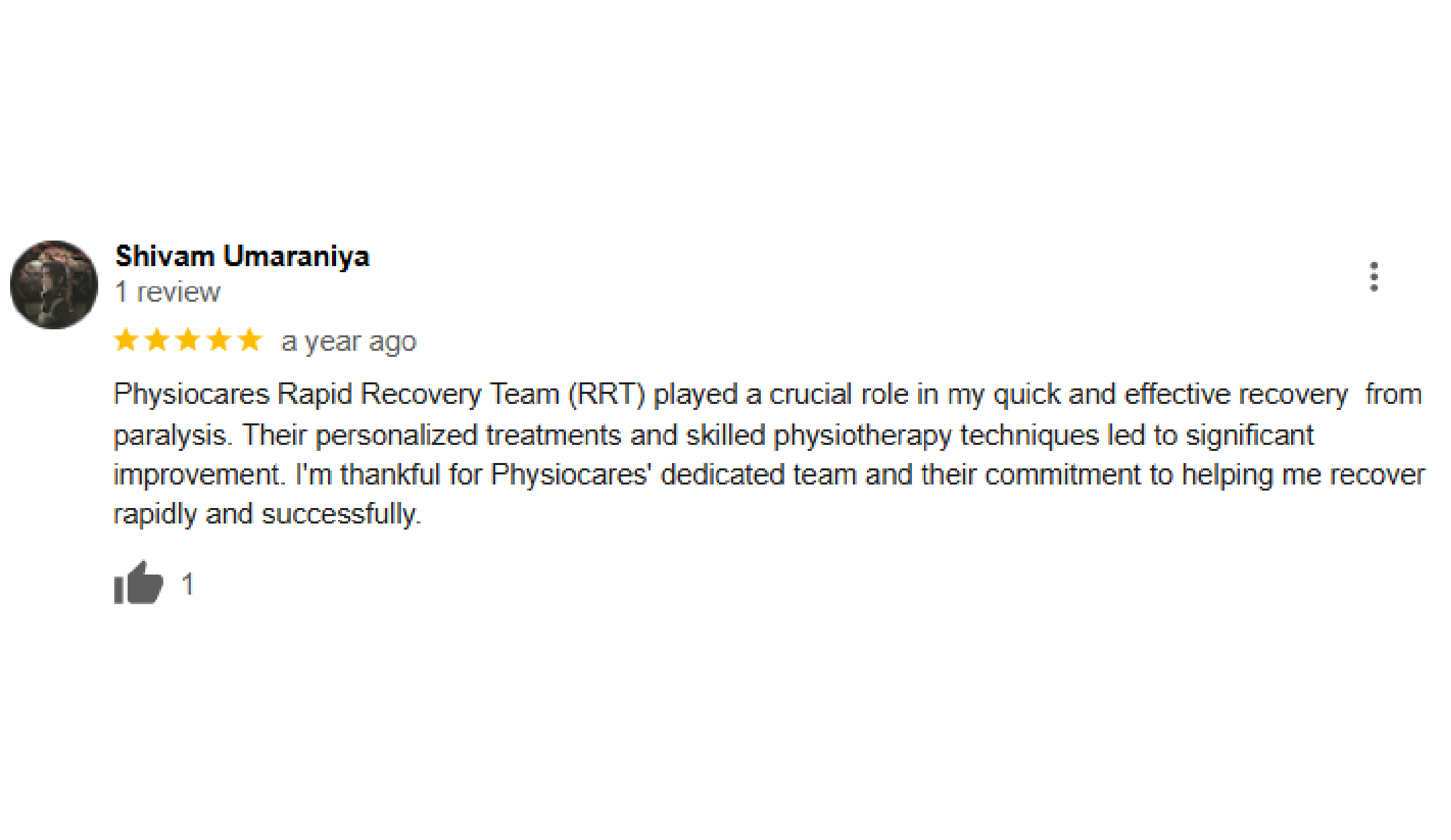 Patient Review Image